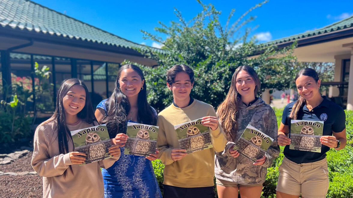 Kamehameha Maui students at WIPCE in Aotearoa